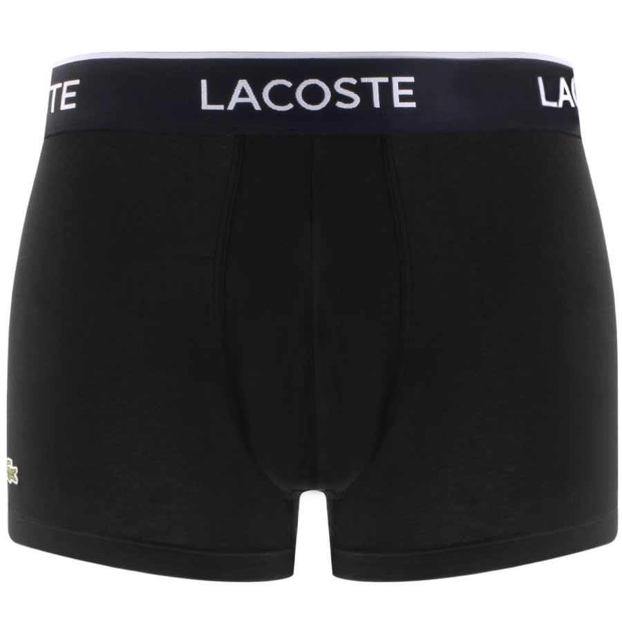 Alternative Image for ProductLacoste Underwear Triple Pack Boxer Trunks Black2